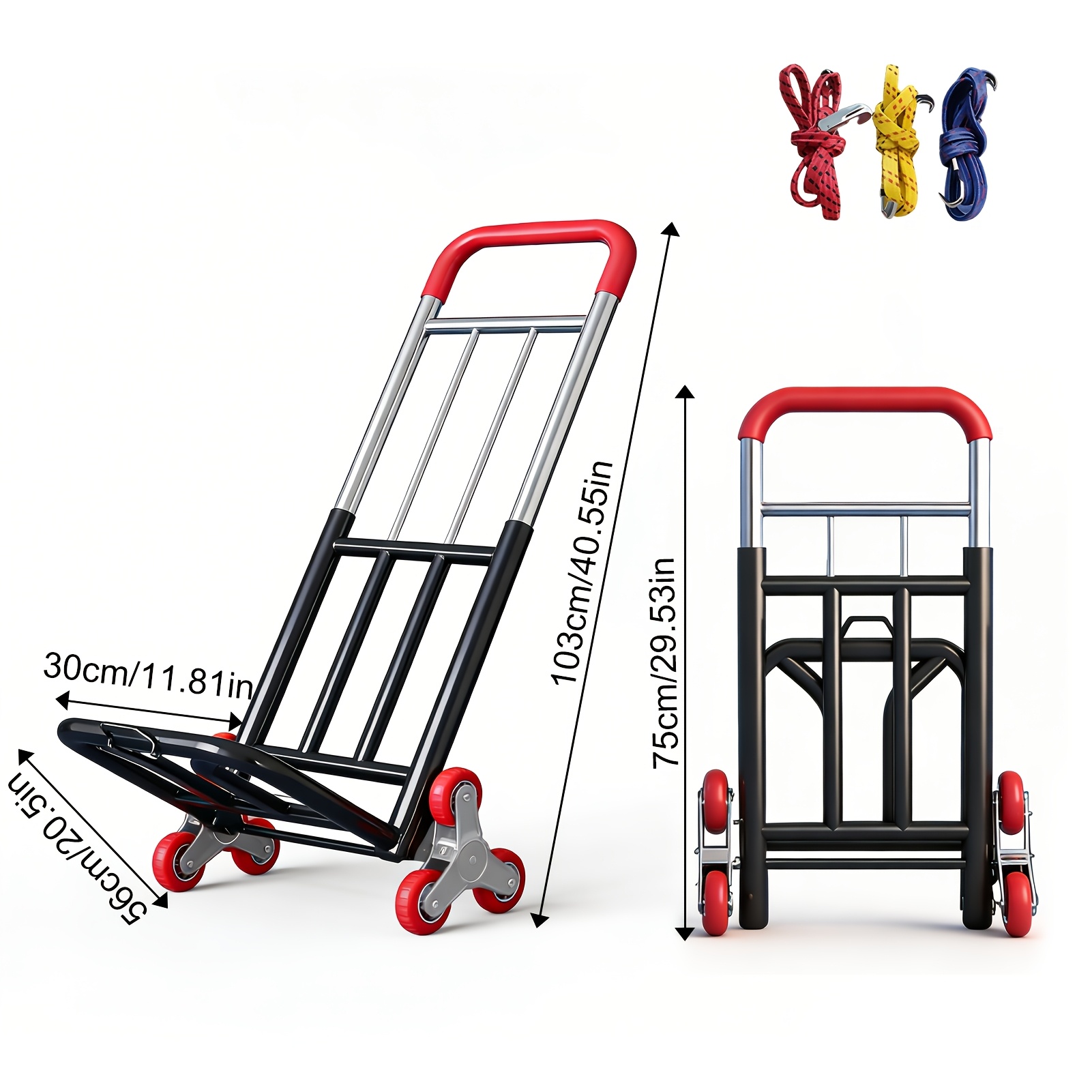 1 Heavy-Duty Folding Hand Truc - Heavy Equipment Bucket 评论和价格