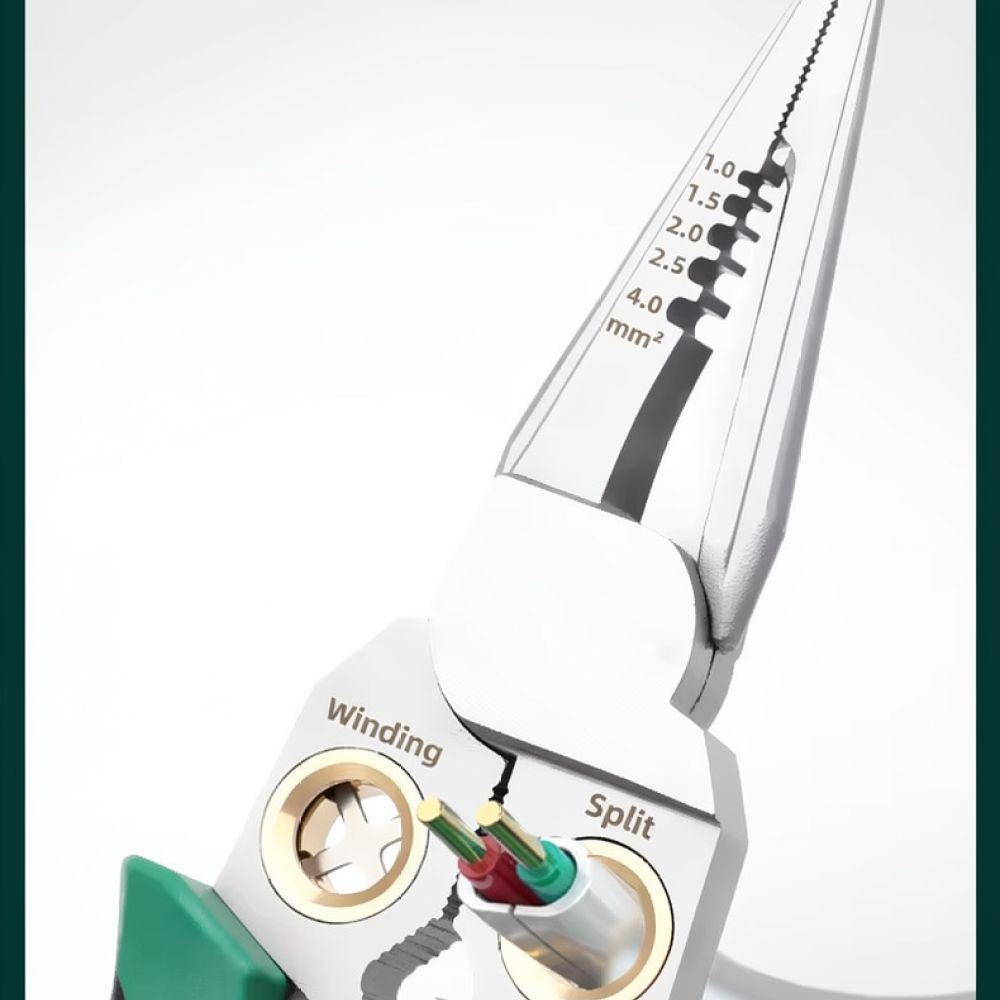 Practical 8 In 1 Wire Stripper - Heavy Equipment Electrician 评论和价格