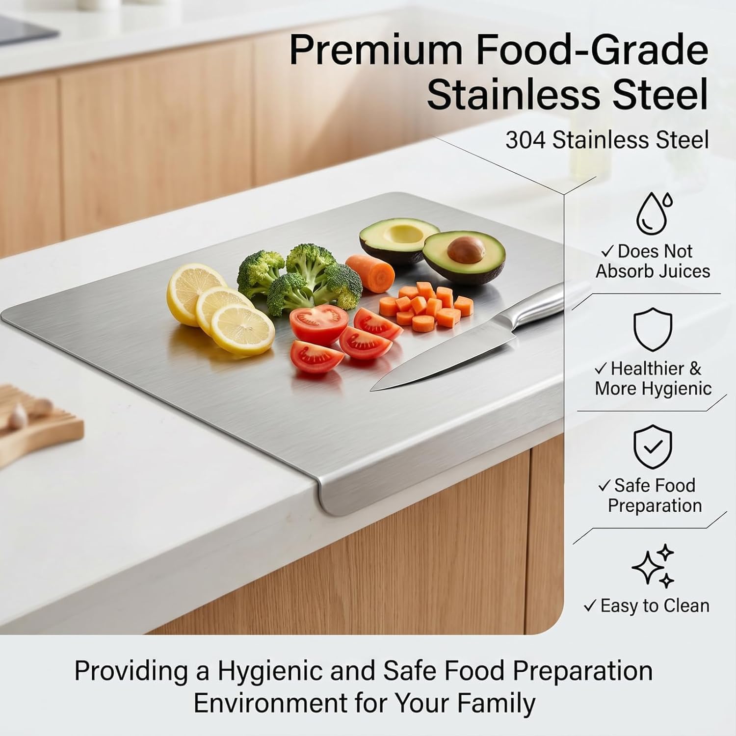 Stainless Steel Cutting Board  - Heavy Equipment Bucket 评论和价格
